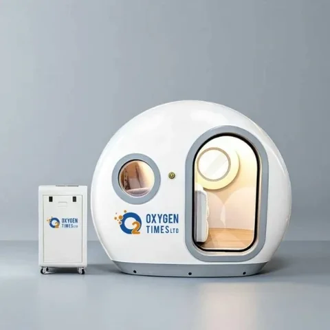 Câmara de estrutura OHS Series com porta de policarbonato de 40 mm e assento elétrico