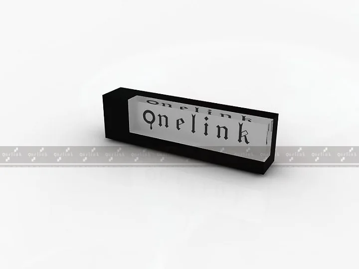 15_003_ELB_A01 アクリル製ロゴブロック、アクリルプレート