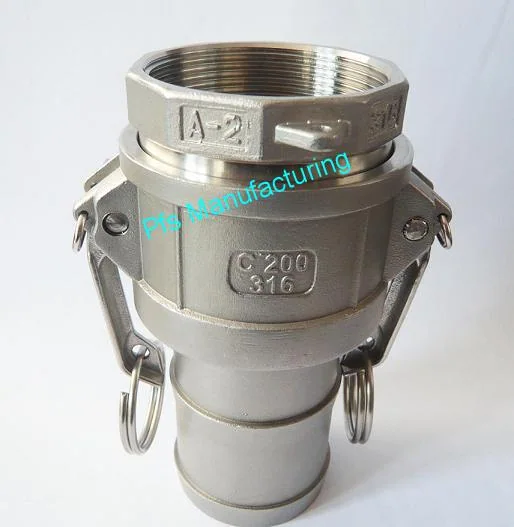 Камлок-муфта SS316 A+C — Камлоки (нерж., ПП, алюминий и латунь) от PFS Manufacturing