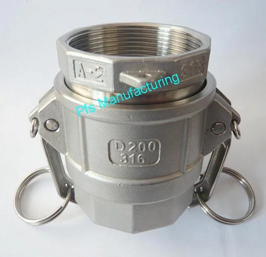 SS316 Camlock coupling A+D - Camlocks(SS,PP,Alum and Brass) by PFS Manufacturing