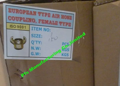 Embalaje en PFS Manufacturing