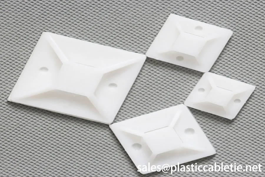 25*25mm Good Price with Tie cable plastic Self-Adhesive Tie Mount