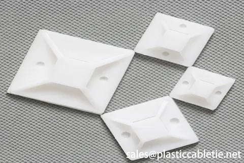 25*25mm Good Price with Tie cable plastic Self-Adhesive Tie Mount view 4