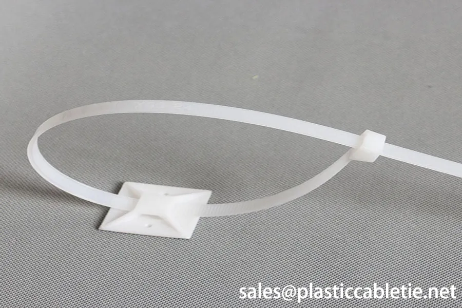 25*25mm Good Price with Tie cable plastic Self-Adhesive Tie Mount