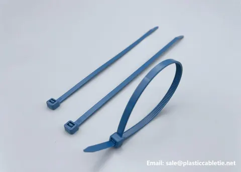 Metal Detectable light blue Cable Ties / Zip Ties for food industry view 2