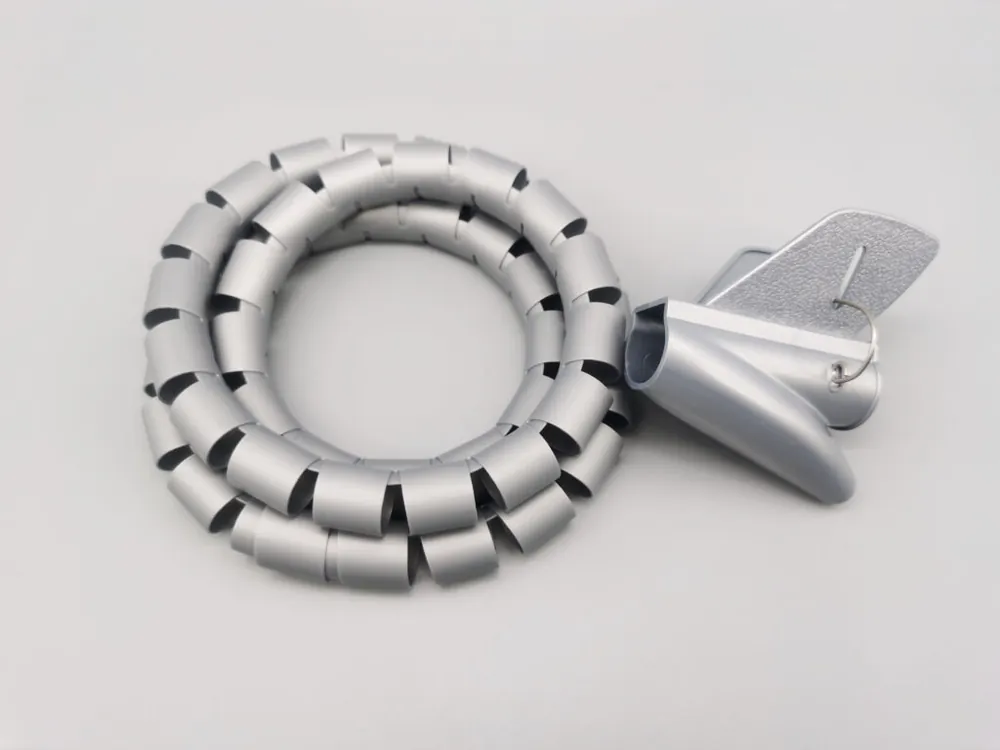 High Quality Spiral Wrap Bands cable sleeve for Cover Guard Spiral Wire Wrapping