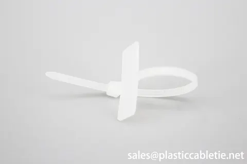 3*100mm high temperature plastic nylon numbered zip tie cable markers and telecom wire marker cable tie view 5