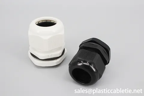 PG Series IP68 high quality fixed waterproof Nylon Gray Black Cable Gland with CE view 3