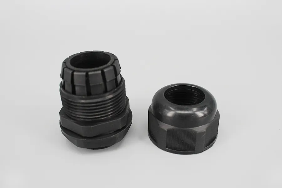 MG Series full different size grey white RAL7035 and black nylon waterproof cable glands