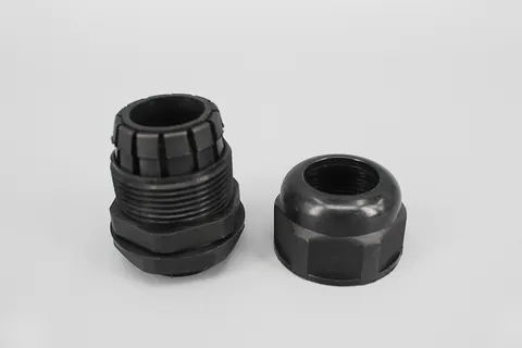 MG Series full different size grey white RAL7035 and black nylon waterproof cable glands view 1