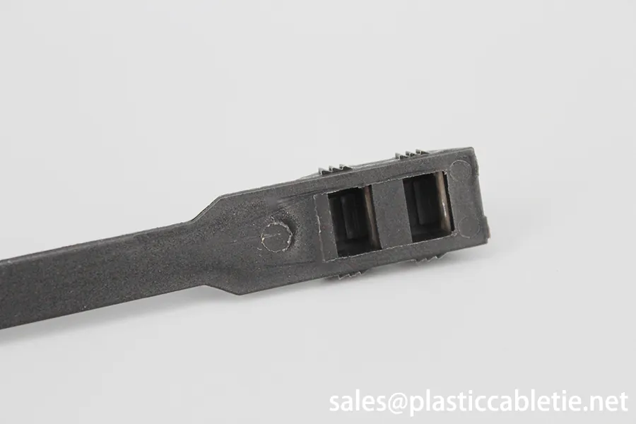 Double lock cable tie with high tensil strength DM-360DL