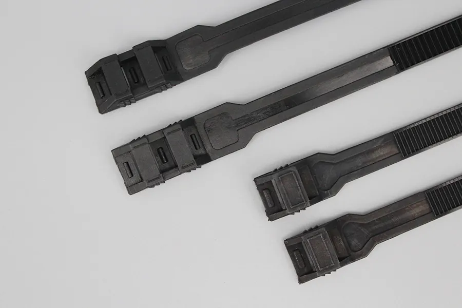 Double lock cable tie with high tensil strength DM-360DL