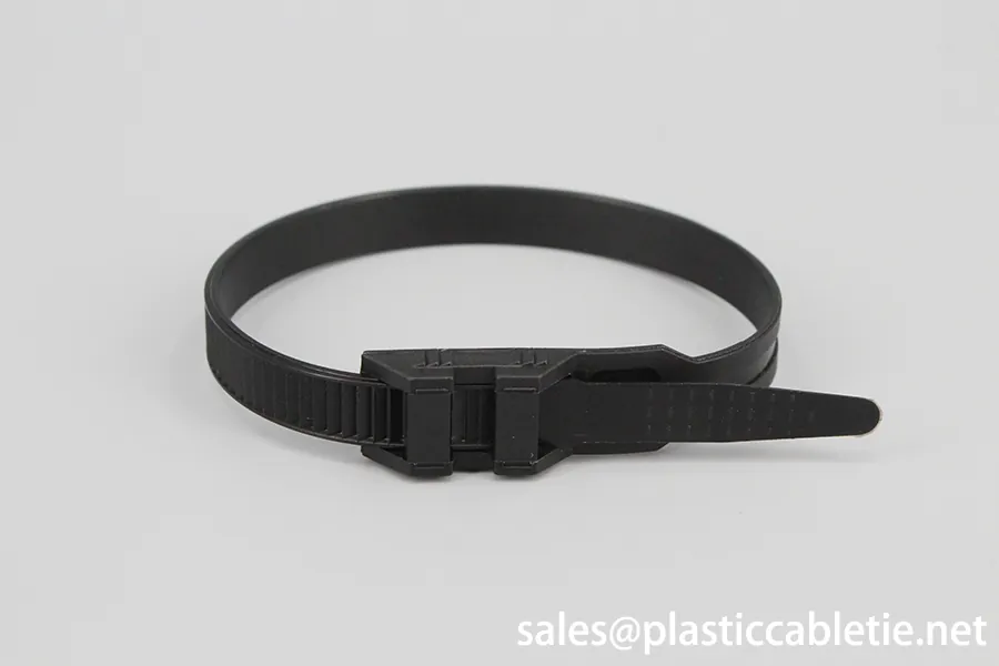 Double lock cable tie with high tensil strength DM-360DL