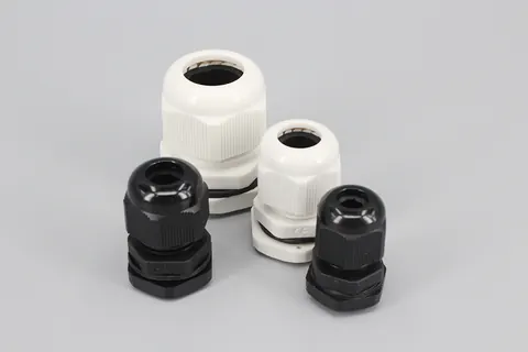 PG Series IP68 high quality fixed waterproof Nylon Gray Black Cable Gland with CE view 1