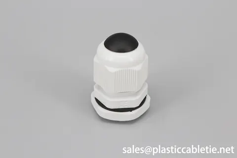 DEMOELE Hot sale China manufactory application IP68 waterproof nylon NPT PG Metric G thread cable glands size with a dusty proof cap view 2
