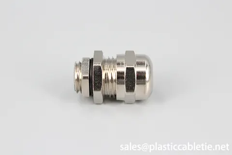 Metric thread metal brass or stainless steel material cable gland view 4