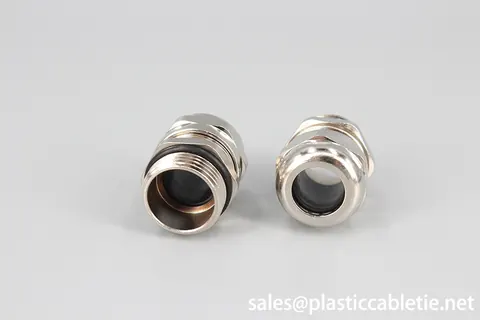 Metric thread metal brass or stainless steel material cable gland view 5