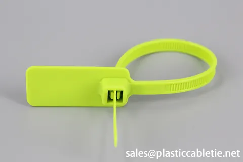 5*180mm double teeth locking with high tension serialized flag marker cable ties view 3