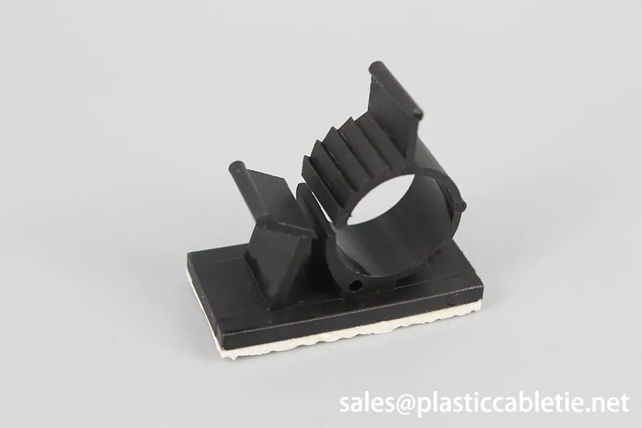 Adjustable Cable Clamp with adhesive Mount