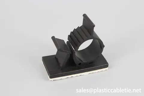 Adjustable Cable Clamp with adhesive Mount view 2