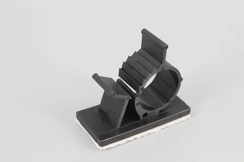 Adjustable Cable Clamp with adhesive Mount view 1
