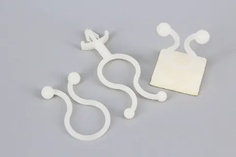 Nylon routing cable clip Twist Lock self-adhesive type push mount socket type Circuit board assembly hardware view 1