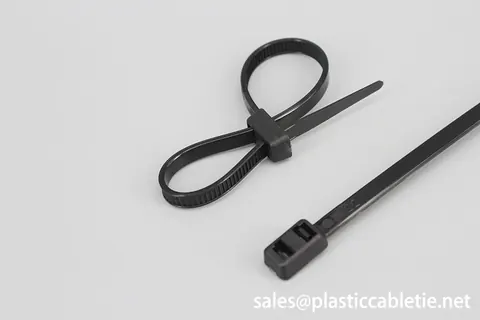 Double head lock cable tie double loop cable tie view 4