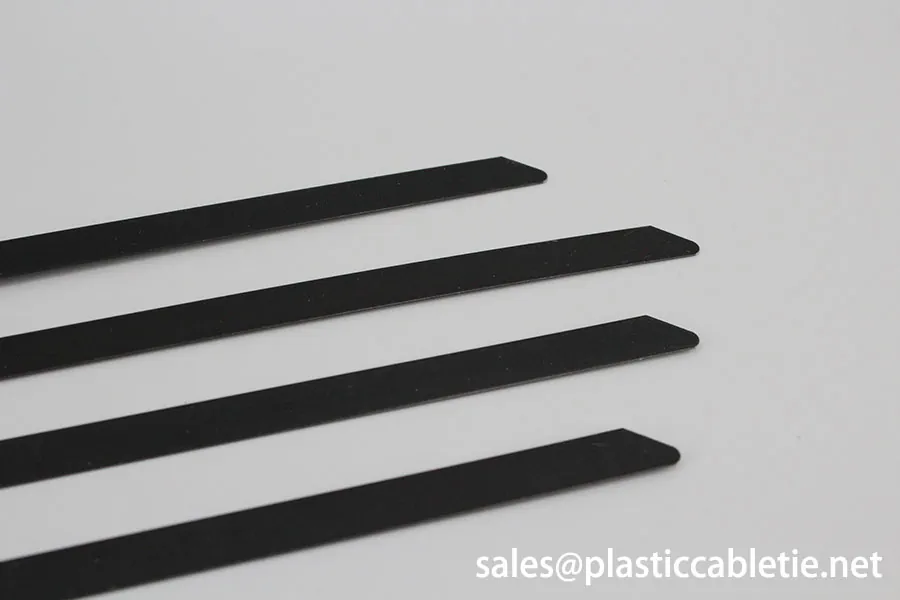 201 304 316 epoxy coated Stainless steel cable ties-ball self locking