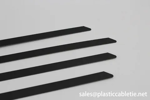 201 304 316 epoxy coated Stainless steel cable ties-ball self locking view 4