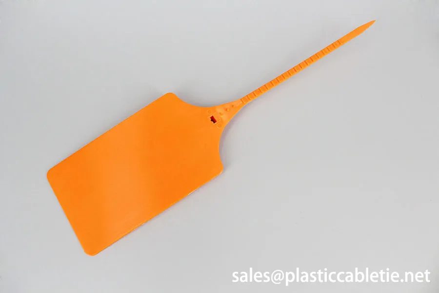DM-5*250MKT length Colorful strip seal PP material identification security seal cable ties with logo and numbered print