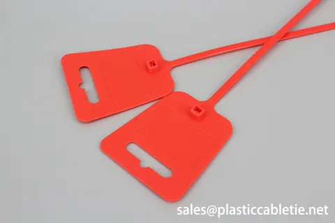 DM-4.8*252MKT marker cable tie with hang hole view 2