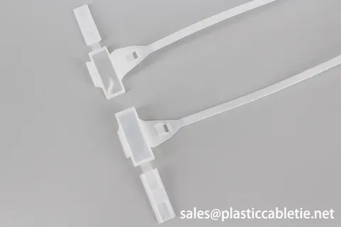 Nylon cable tie-flip marker cable tie with label transparent box view 4