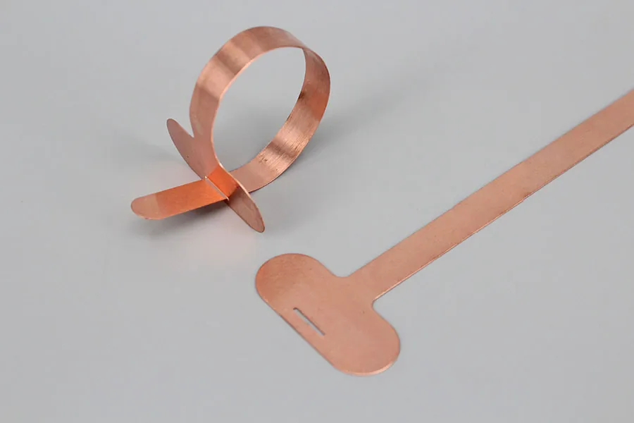 Metal Copper marker cable tie plate in cable management