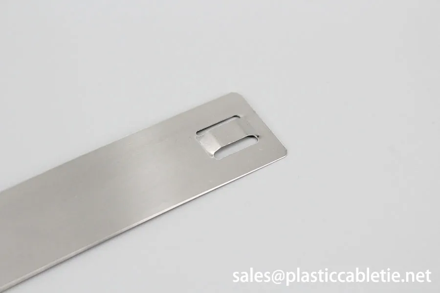 201 304 316 Stainless steel marker plate in cable management
