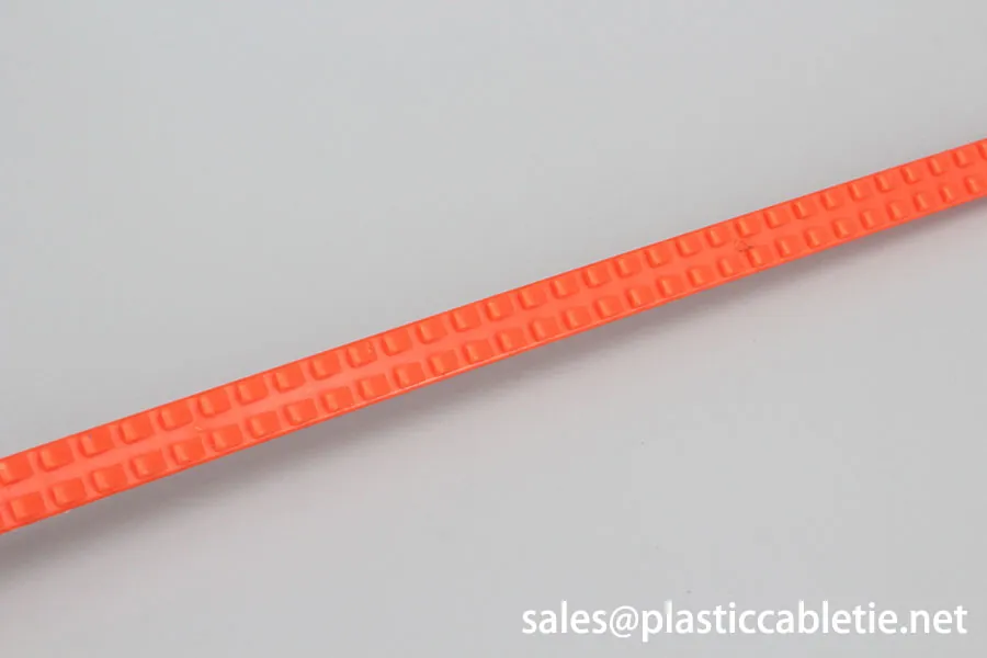 DEMOELE DM-7.2*418MKT Heavy Duty Pull Tight Security Seal with big tag label
