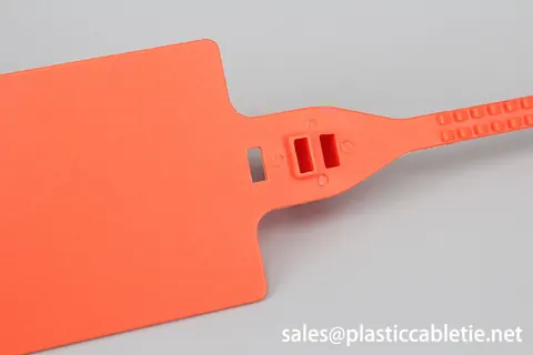 DEMOELE DM-7.2*418MKT Heavy Duty Pull Tight Security Seal with big tag label view 4