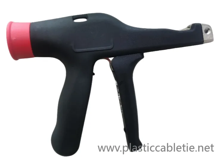 DM-800S Cable Tie Gun Tensioning and Cutting Tool fit 2.6-6mm width Plastic Nylon Cable Tie