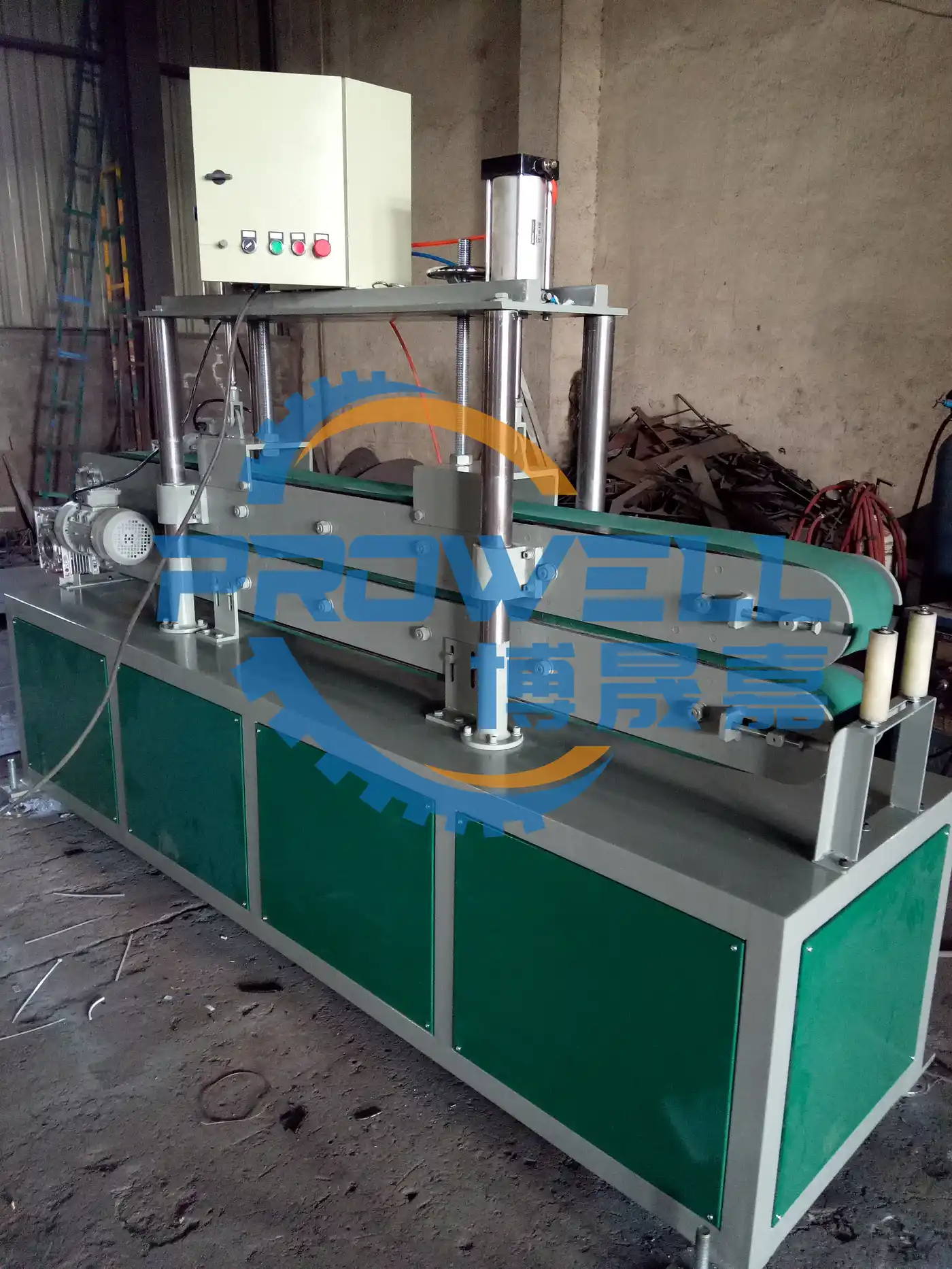 Glassfiber FRP Rebar Caterpillar Pultrusion Equipment photo 3