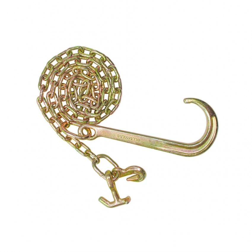Grade 43 Trailer Safety Chain with Clevis Slip Hook — 2