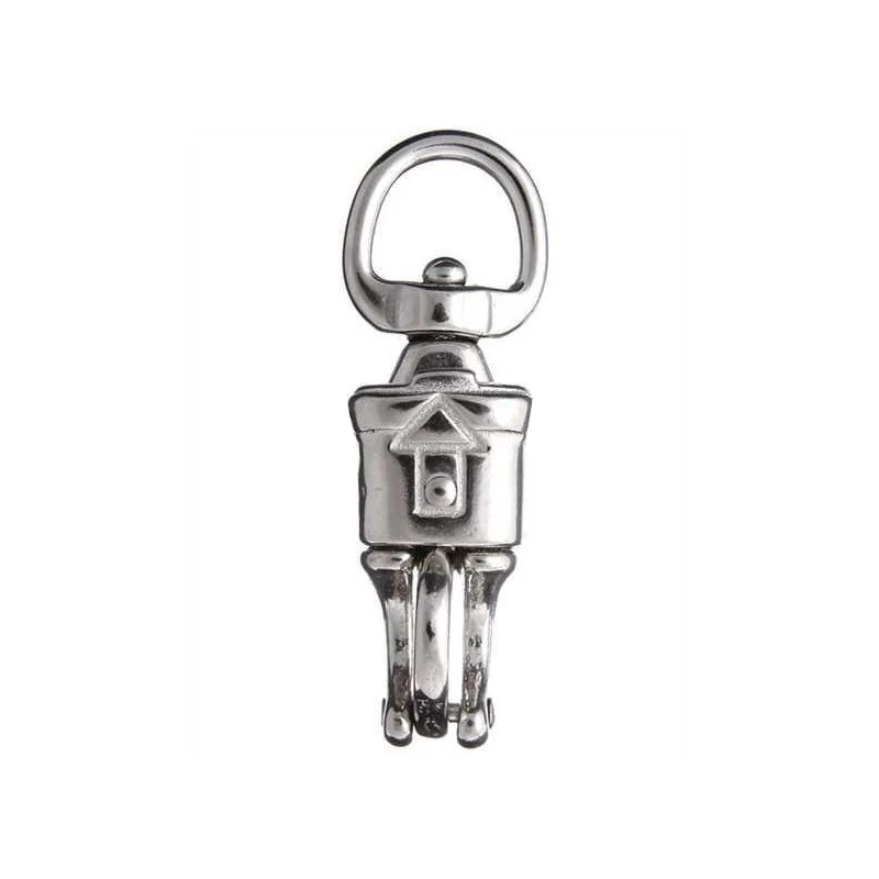 D Type Mountaineering Buckle 8CM Aluminum Alloy — 5