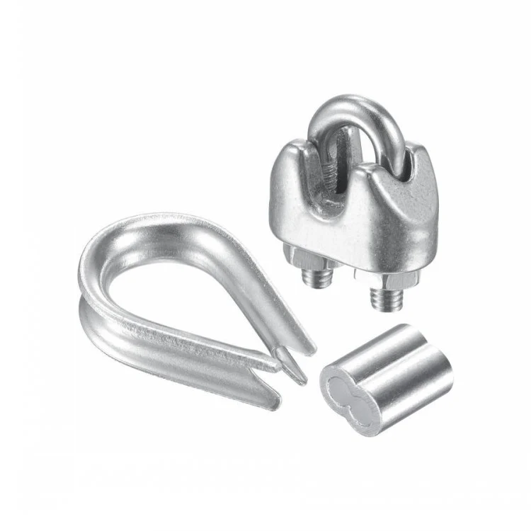 1 8 Cable Clamp US Type Malleable Wire Rope Clip — 2