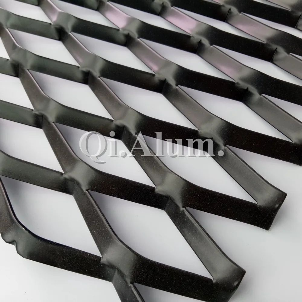 Aluminium-Streckmetall mit SDF-Pulverbeschichtung, verzinktes Metall für den Hochbau — 9