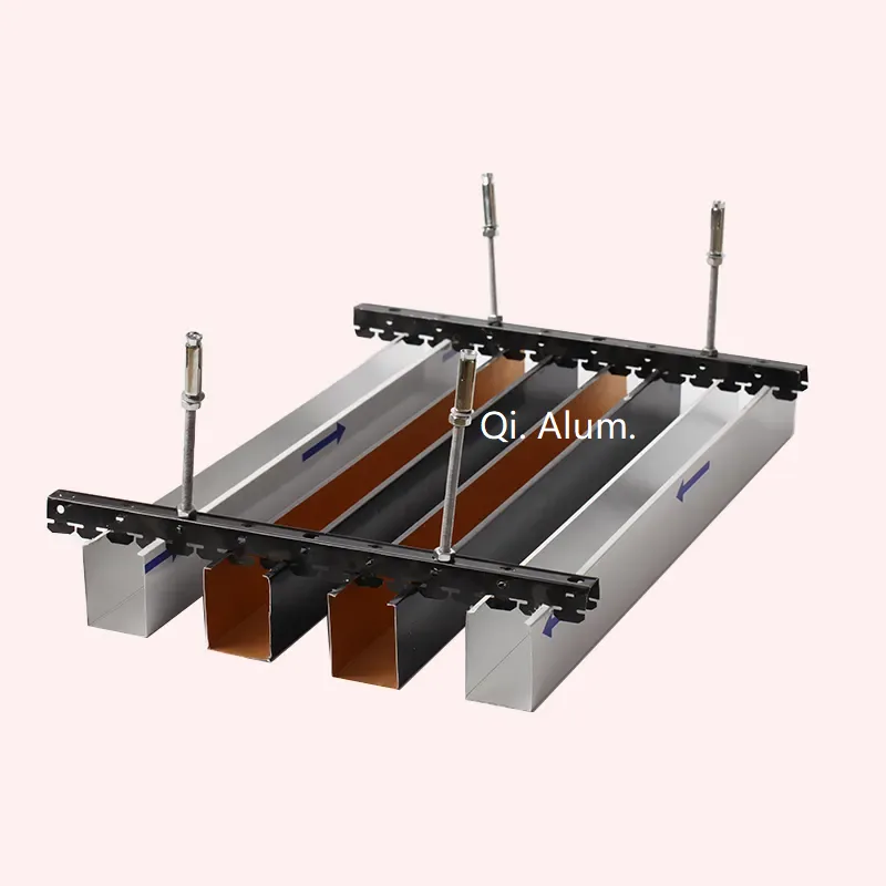 0.9mm Thick Suspended Ceiling Round Pipe Metal False System Aluminum with 40/50/60mm Diameter — 3