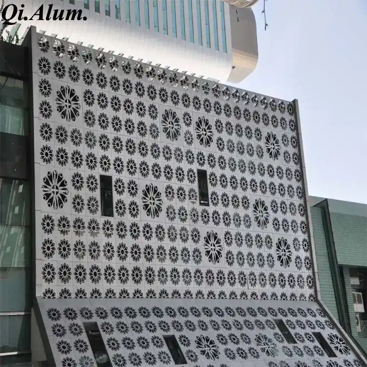 China Metal Cladding Aluminum Laser Cutting Sheet Solution for Facade — 2