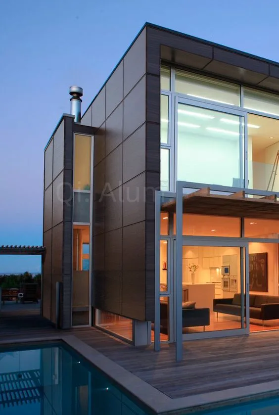 Commercial Exterior Interior Solid Wall Panel Aluminum Composite — 4