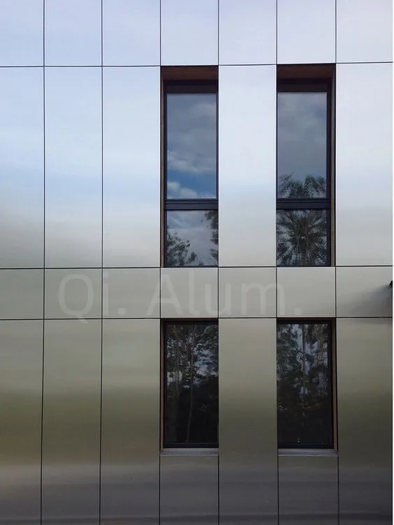 Commercial Exterior Interior Solid Wall Panel Aluminum Composite — 3