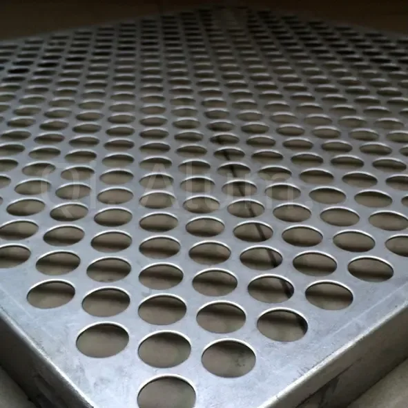 Custom Laser Cutting Decorative Ceiling Panel Stainless Steel Carved Perforated Aluminum Meta — 6