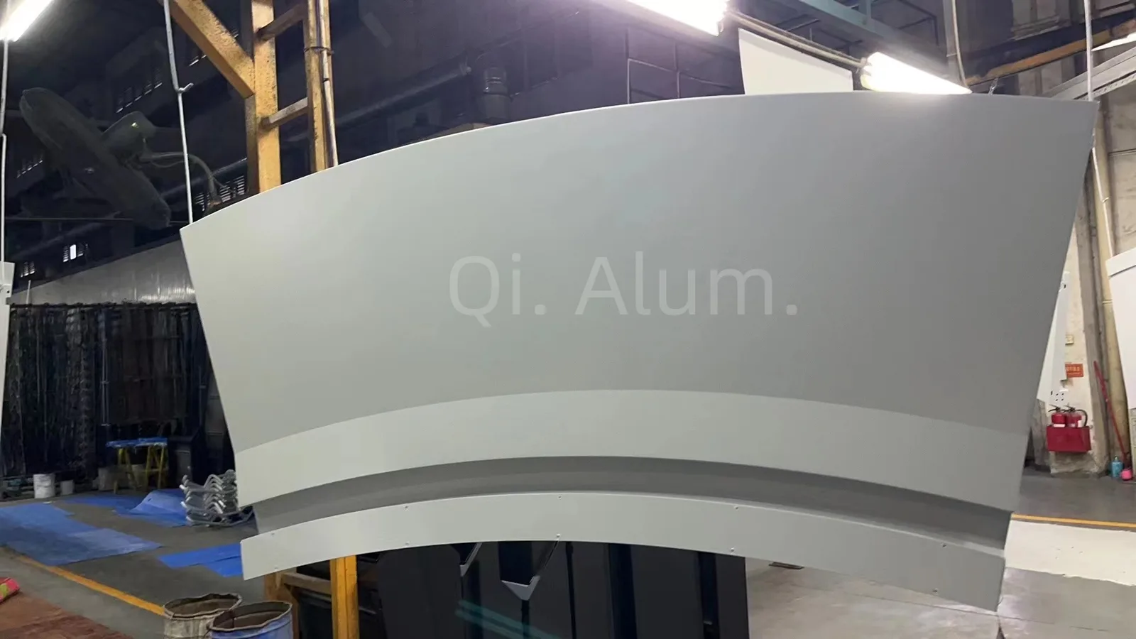Curved Sheet 3.0mm Thick Aluminum Custom Metal Curtain Wall Decorative Panel with Both Sided — 5
