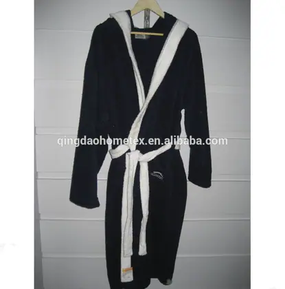 100% Cotton Plain Dyed Terry Bathrobe