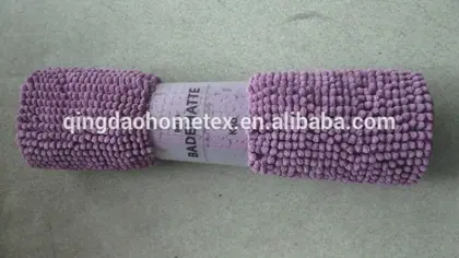 100% Polyester Chenille Bathmat — 2
